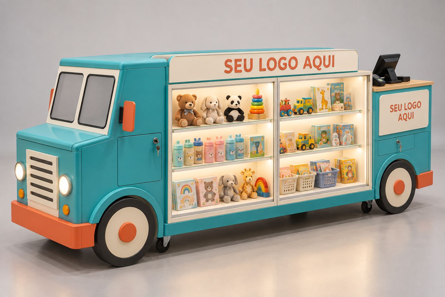 Carrinho infantil temático
